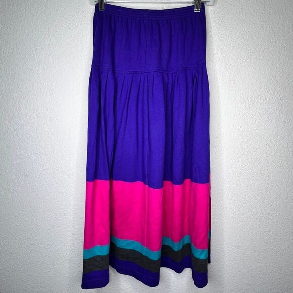 Vintage Justice Company Color‎ Block Skirt - Picture 4 of 8